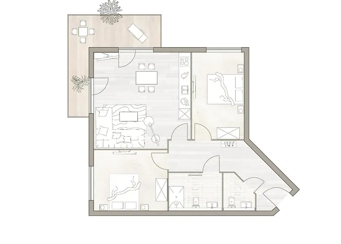 Binnendiek Haus 2 7 Apartmán *